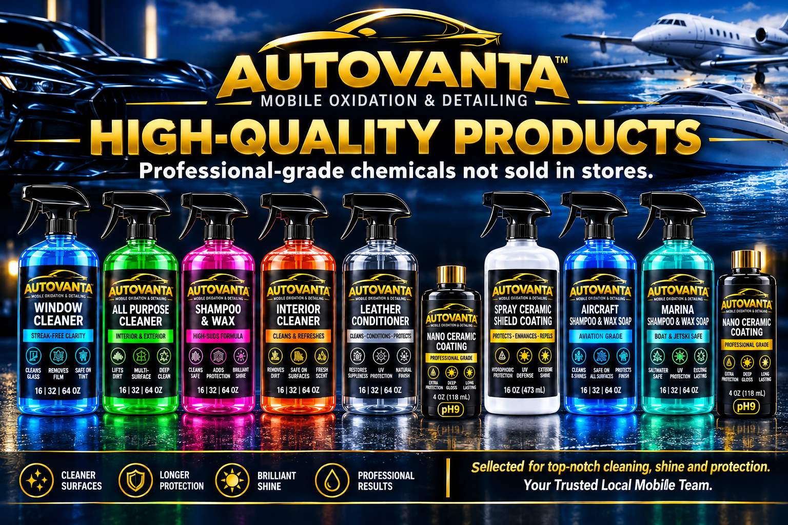 PROFESSIONAL-GRADE PRODUCTS
